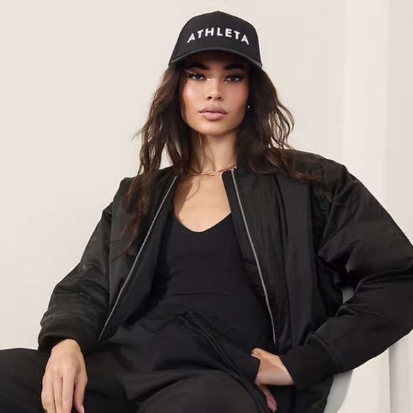 Athleta Accessories - ATHLETA Icon Black Trucker Hat